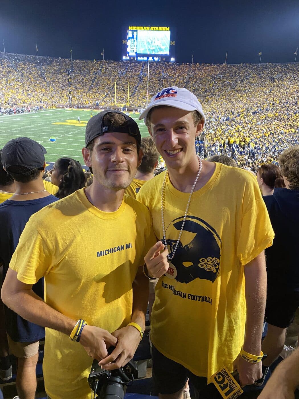 michigan fans in the big house