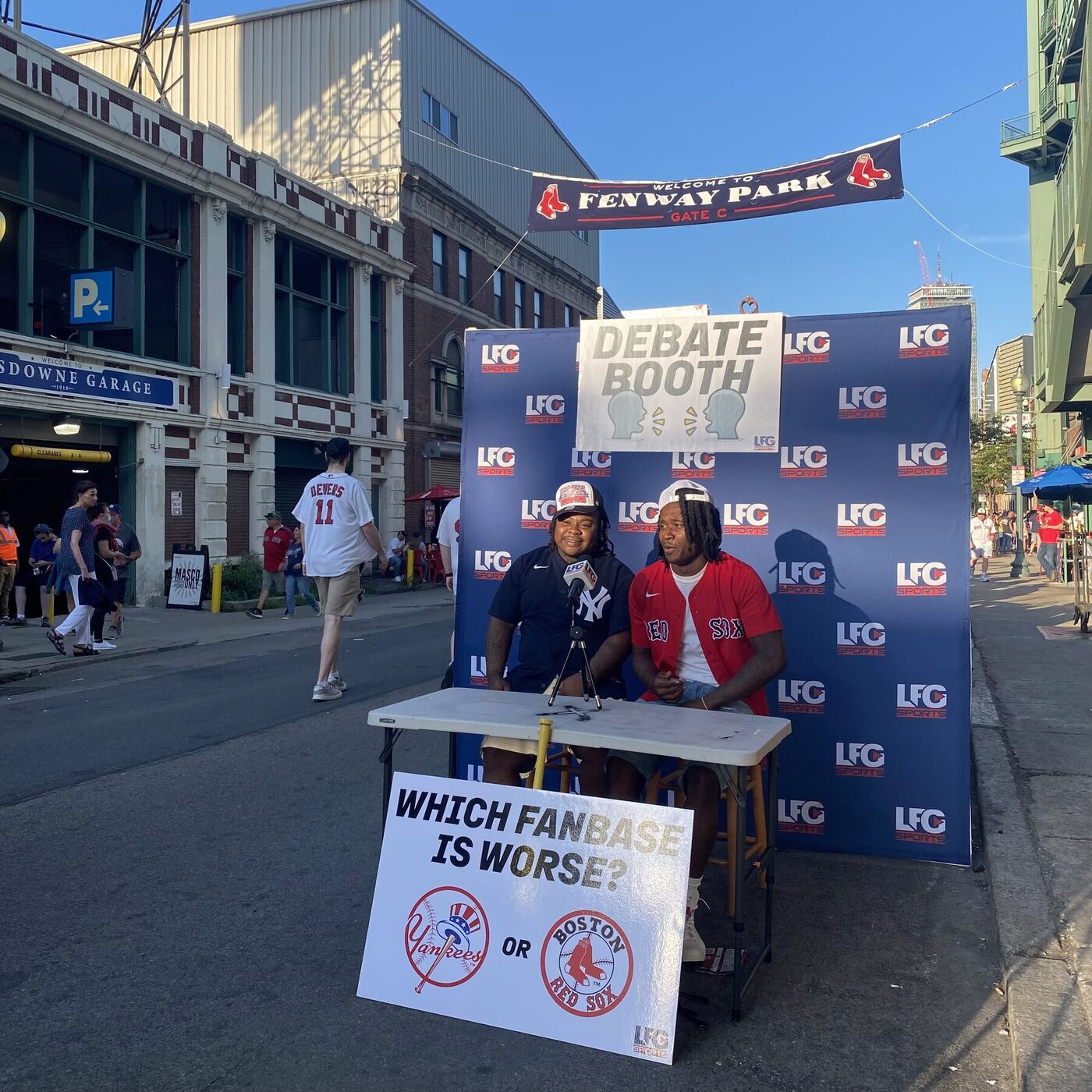 the debate booth, boston